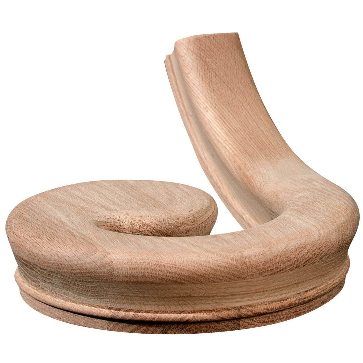 Left Hand Volute Fitting for 6010 Handrail (7030) - Stair Parts USA