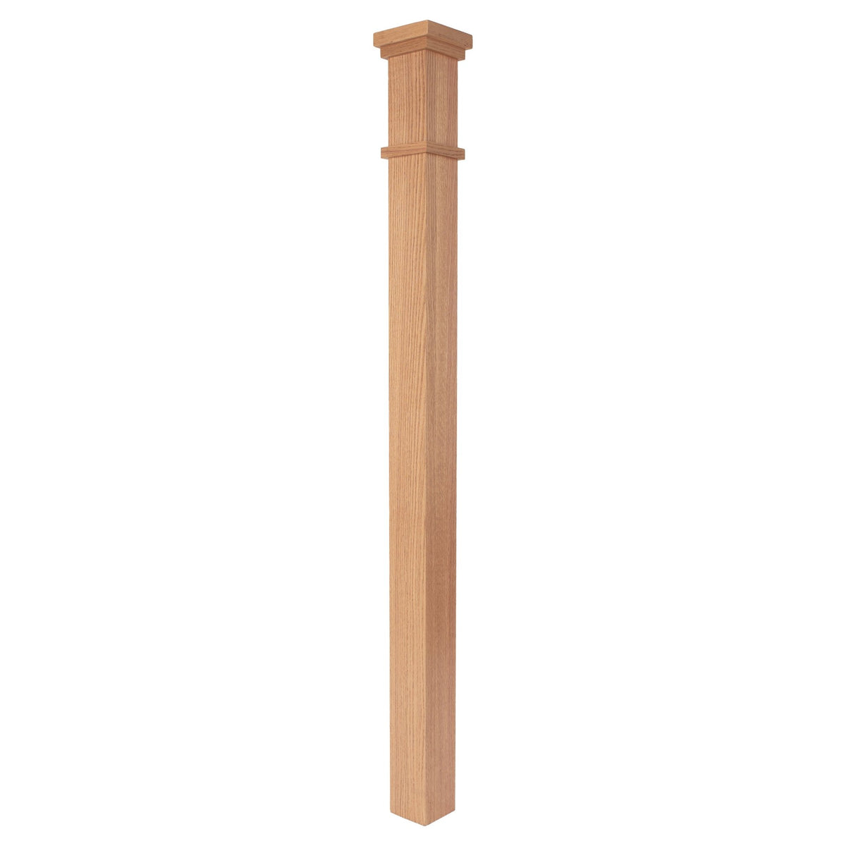 Mission Plain 3-1/2" x 57" Solid Box Newel (MP-4075)