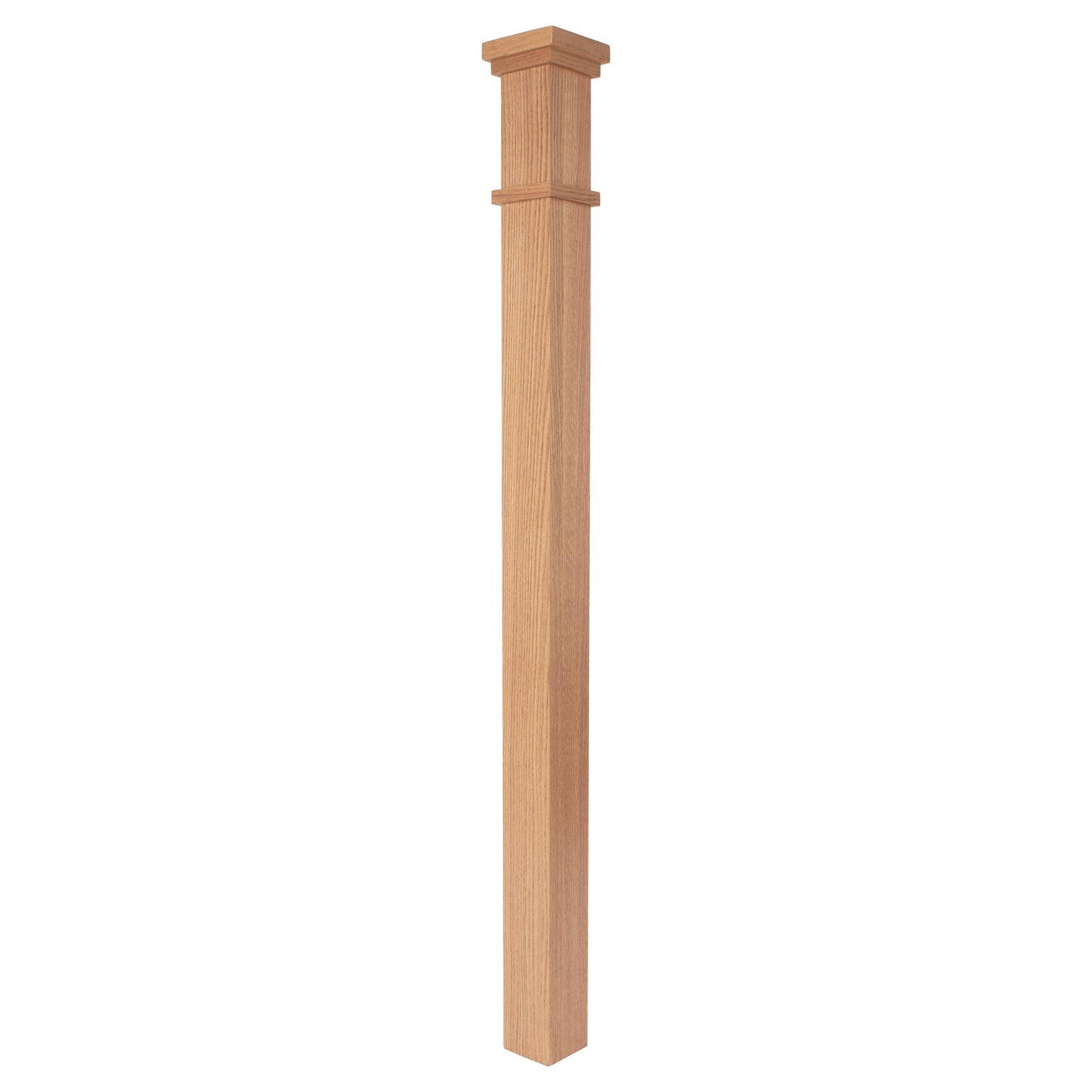 Mission Plain 3-1/2" x 57" Solid Box Newel (MP-4075)