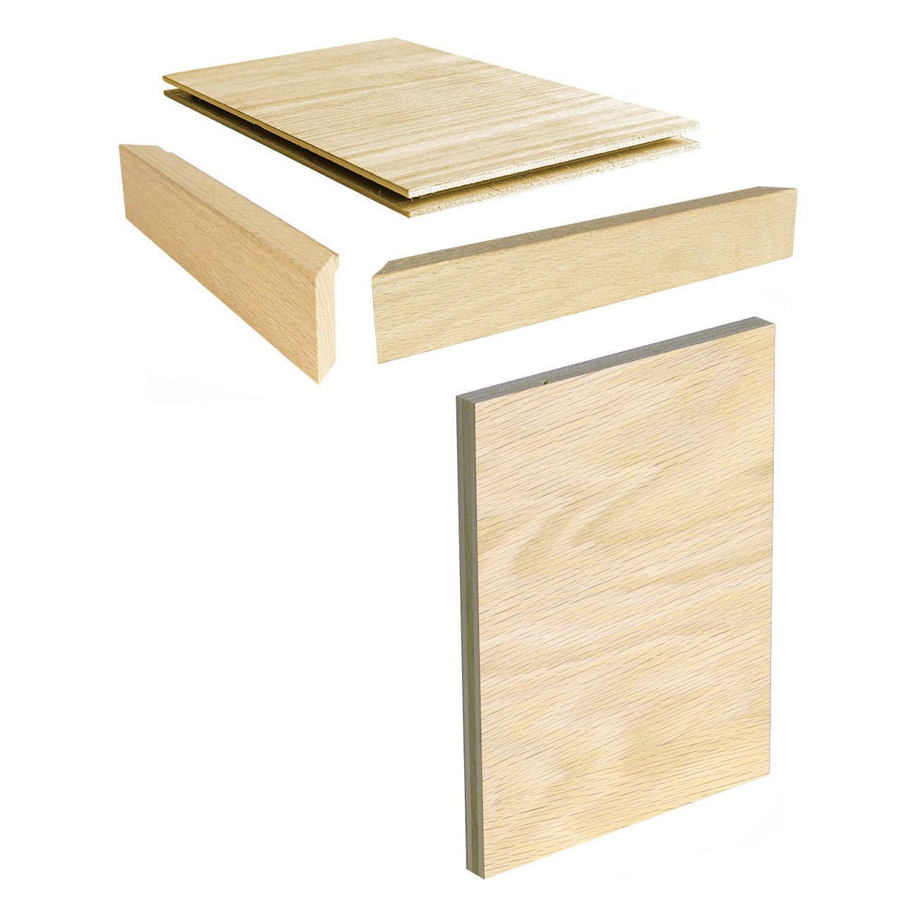 Mission - Style Reversible False End Tread Kit (M - 8079) - Stair Parts USA