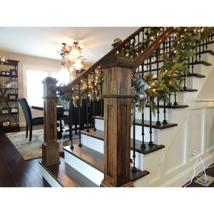 "Ole Iron Slides" 1/2" Square x 30" - 38"H Adjustable Hollow Iron Baluster (ISPLA) - Stair Parts USA