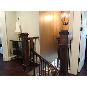 "Ole Iron Slides" 1/2" Square x 30" - 38"H Adjustable Hollow Iron Baluster (ISPLA) - Stair Parts USA