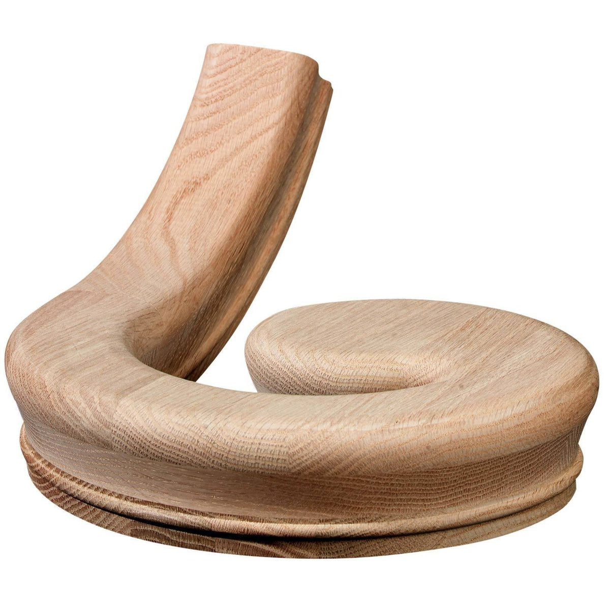 Right Hand Volute Fitting for 6010 Handrail (7035) - Stair Parts USA