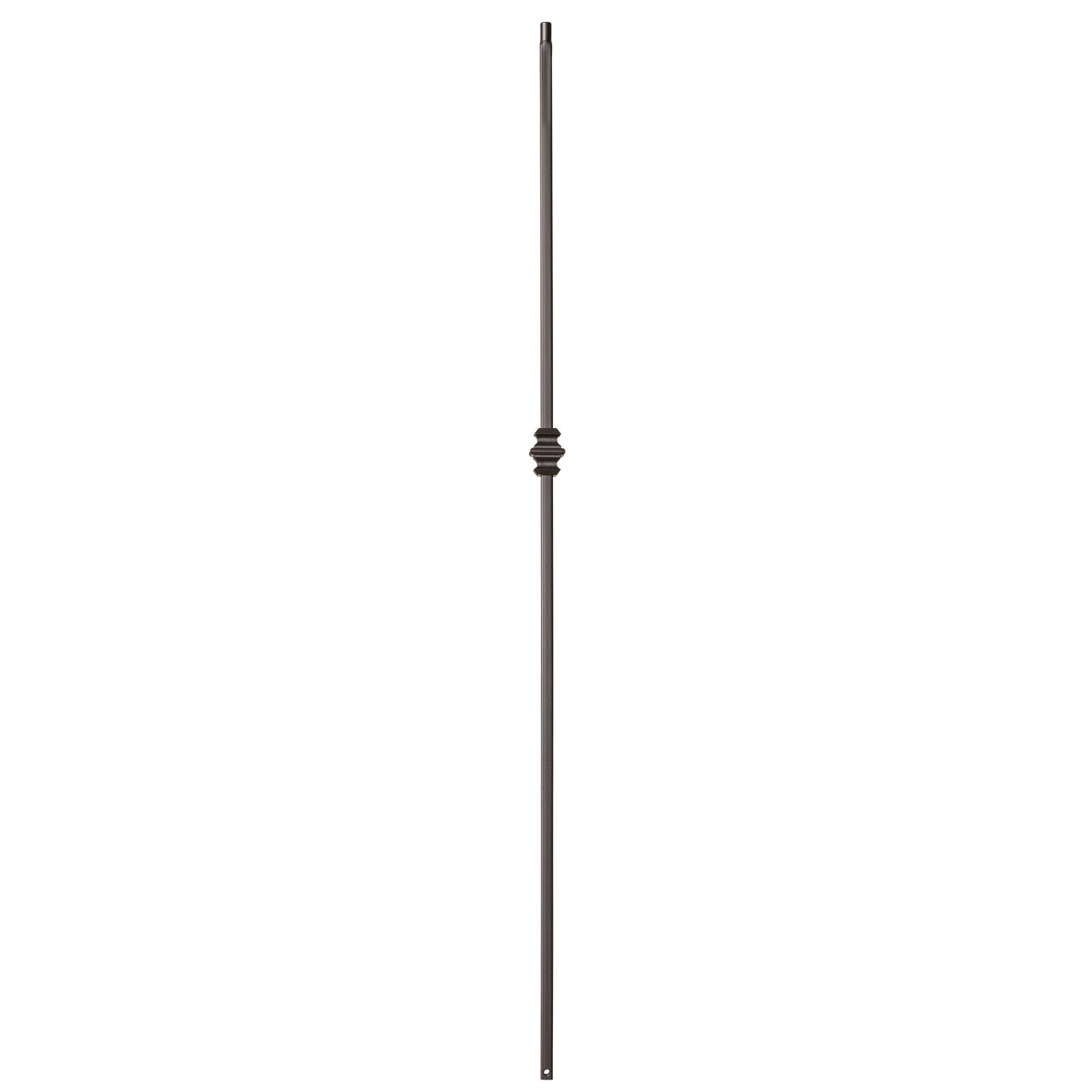 Shape Series 1/2" Square x 44"H Single Knuckle Hollow Iron Baluster (9006)