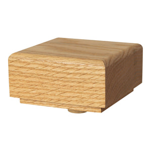 Square Newel Cap w/Dowel for Contemporary 3" (4001) and 3 - 1/2" (4003) Square Newels (430, 432) - Stair Parts USA