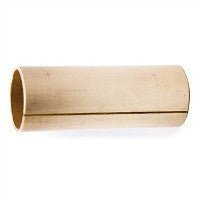 Stainless Steel Connector in Brass with Collar for 1 - 2/3" Handrail x 5/64" (E024) - Stair Parts USA