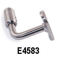 Stainless Steel Handrail Support for Tube 1 2/3" Dia., For Lateral Fastening, STIFF (E4583, E4583 - 424) - Stair Parts USA
