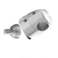 Stainless Steel Round Bar Holder - Stair Parts USA
