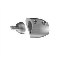 Stainless Steel Straight Round Bar Holder - Stair Parts USA