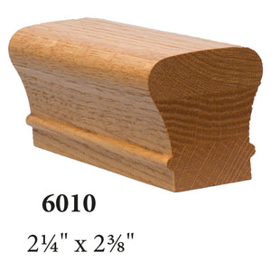 Traditional 2-1/4"W x 2-3/8"H 6010 Handrail