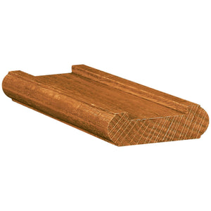 Traditional 3 - 1/4"W x 7/8"H 6006 Shoe Rail w/1 - 3/4" Plow & Fillet (6006) - Stair Parts USA