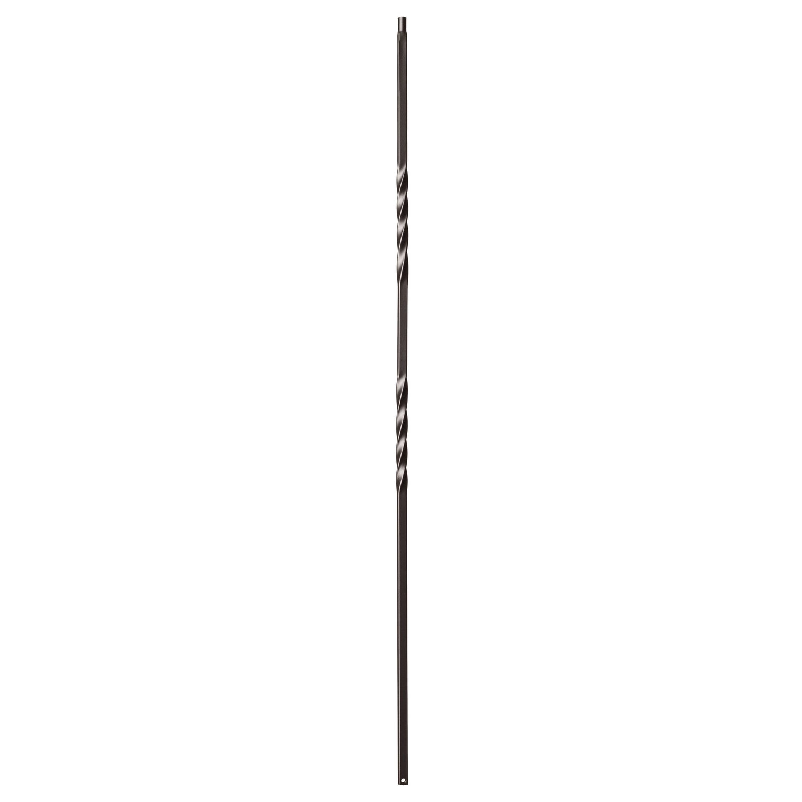 Twist Series 1/2" Square x 44"H Double Twist Hollow Iron Baluster (9002) - Stair Parts USA