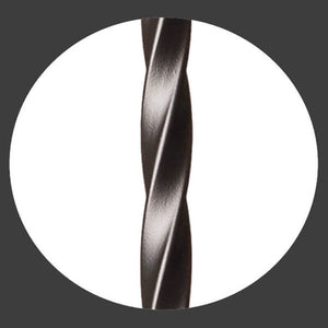 Twist Series 1/2" Square x 44"H Single Basket, Double Twist Hollow Iron Baluster (9003) - Stair Parts USA