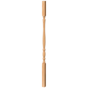 Utah 1 - 1/4" 2200 Elegant Rise Square Top Baluster (Plain or Fluted) - Stair Parts USA