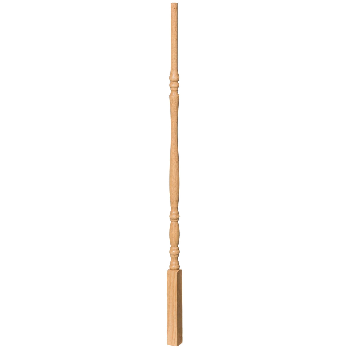 Utah 1 - 1/4" 2215 Elegant Rise Pin Top Baluster (Plain or Fluted) - Stair Parts USA