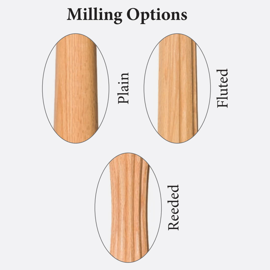 Utah 1 - 3/4" 2315 Elegant Rise Pin Top Baluster (Plain, Fluted, or Reeded) - Stair Parts USA