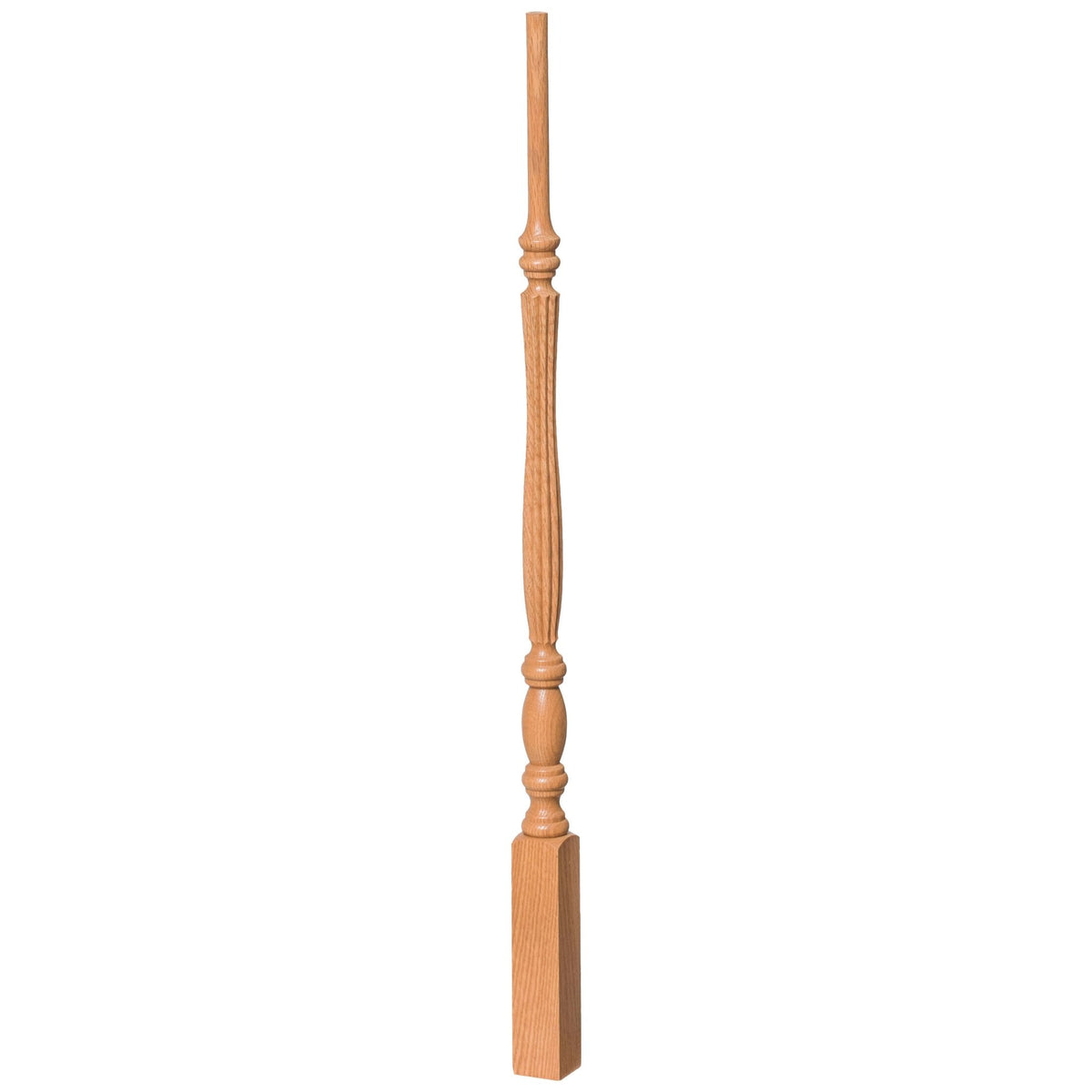 Utah 1 - 3/4" 2315 Elegant Rise Pin Top Baluster (Plain, Fluted, or Reeded) - Stair Parts USA