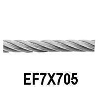 Wire Rope 5MM, 13/64" Dia. 328 Ft. Per Spool (EF7X705) - Stair Parts USA