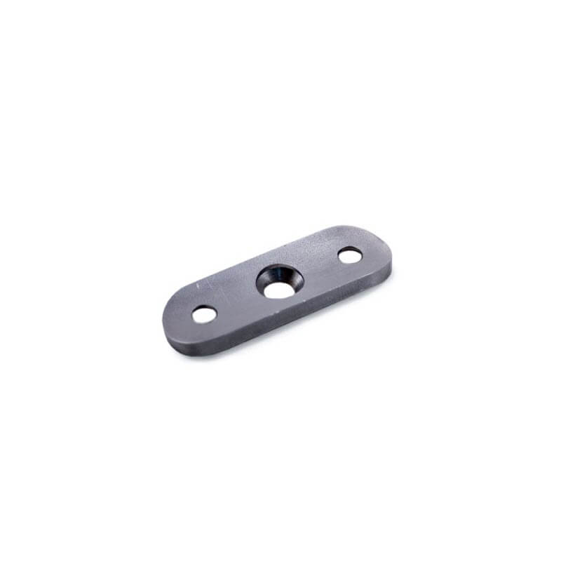 Woodinox Mounting Plate/Saddle for Stainless Steel Handrail Supports/Brackets (E011972) - Stair Parts USA